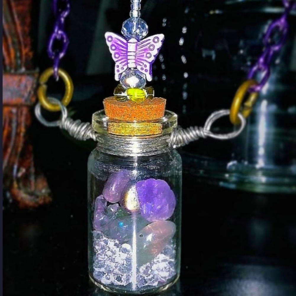 Rainbow Fluorite Necklace
